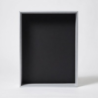 Empty Black Picture Frame