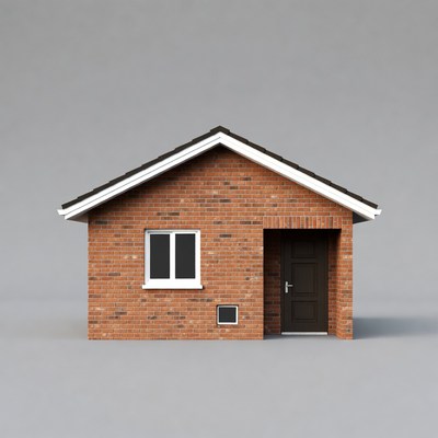 Brick House with Porch