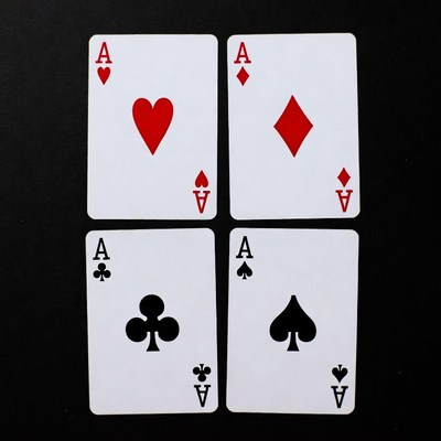 Four Aces Poker Cards