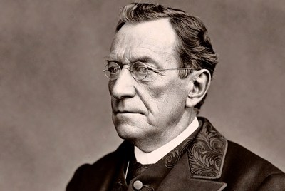 Woodrow Wilson Portrait in Suit