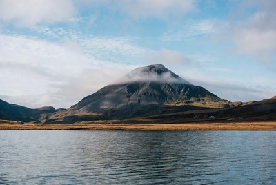Majestic Mountain Reflecting in Lake