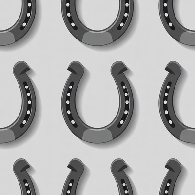 Horseshoe Pattern Illustration