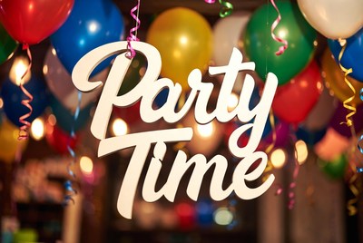 Party Time with Colorful Balloons