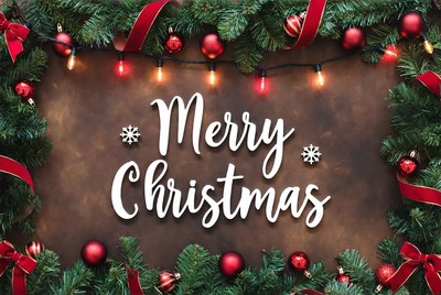 Merry Christmas Holiday Frame