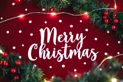 Merry Christmas with Christmas Decorations