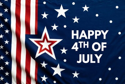 Happy 4th of July Banner