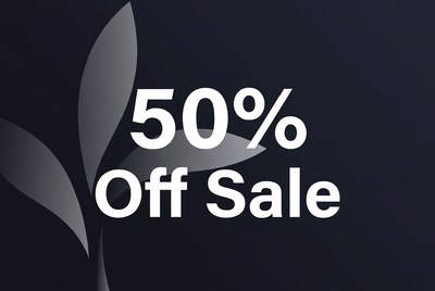 50% Off Sale Badge