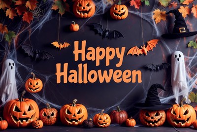 Happy Halloween Pumpkin Decoration