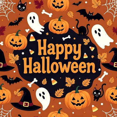 Happy Halloween Illustration
