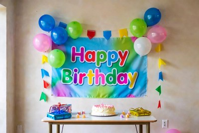 Happy Birthday Party Setup