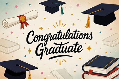 Congratulations Graduate Illustration