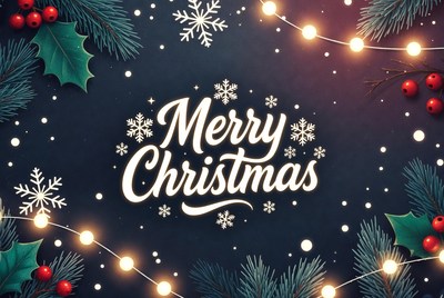 Merry Christmas Holiday Greeting