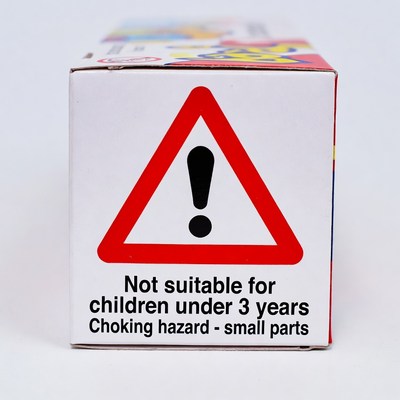 Toy Box Choking Hazard Warning
