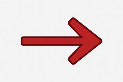 Red Right Arrow Icon