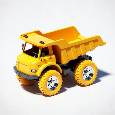Yellow Dump Truck Toy