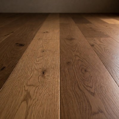 Close-up of oak hardwood floor