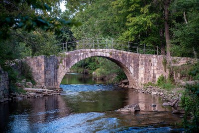 Stone Arch Bridge over Forest River