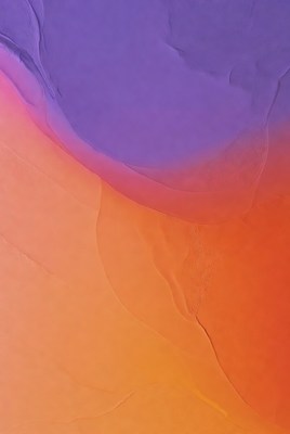 Purple Orange Abstract Fluid Art