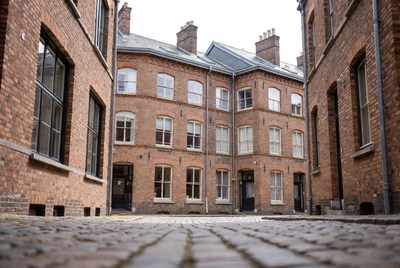 Victorian Brick Courtyard Buildings