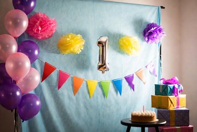 First Birthday Party Setup
