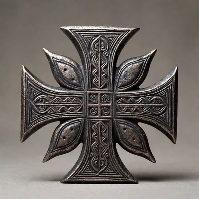 Ornate Celtic Cross Pendant
