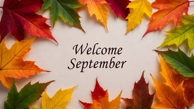 Welcome September Autumn Leaves