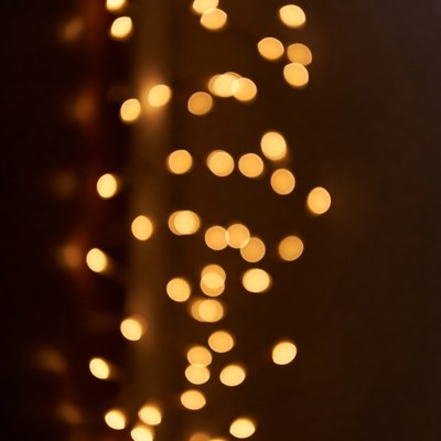 Bokeh Christmas Lights Background