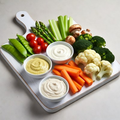 Veggie Tray with Dips