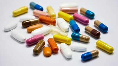 Colorful Assortment of Pills