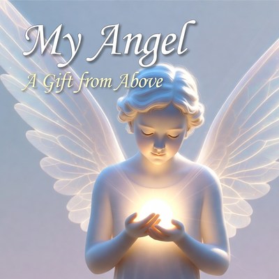 Angel Girl Holding Glowing Orb