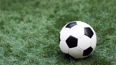 Soccer Ball on Green Grass