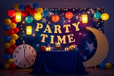 Party Time Birthday Setup