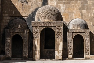 Three Islamic Arched Domes