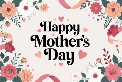 Happy Mother's Day Floral Card