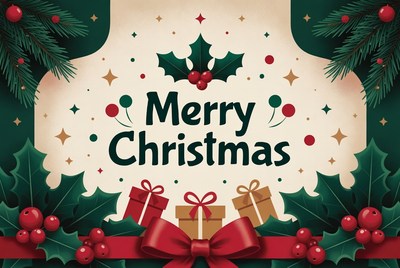 Merry Christmas Illustration