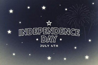 Independence Day Fireworks Background