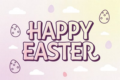 Happy Easter Illustration