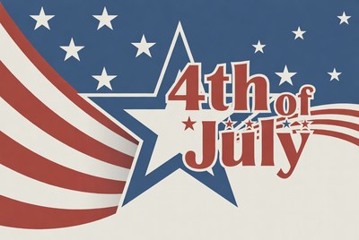 4th of July Patriotic Banner
