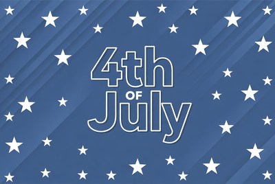 4th of July Stars Background