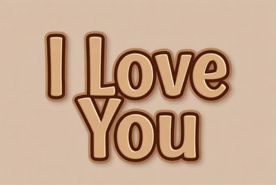 I Love You Text