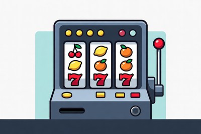 Slot Machine Jackpot with Fruits