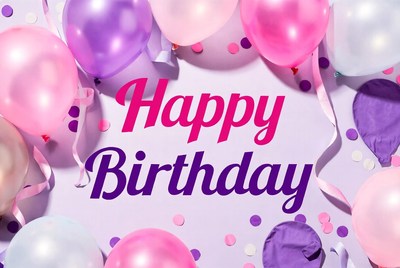 Happy Birthday Balloons