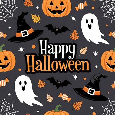 Happy Halloween Illustration