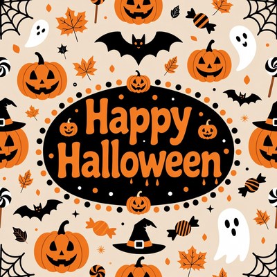 Happy Halloween Illustration