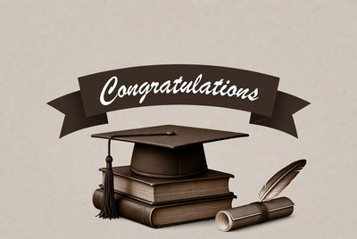 Congratulations Graduation Illustration