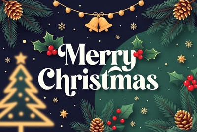 Merry Christmas Illustration