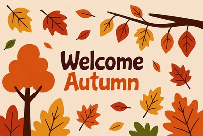 Welcome Autumn Illustration