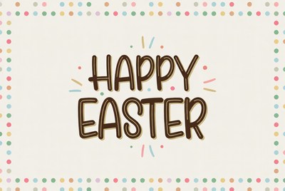 Happy Easter illustration