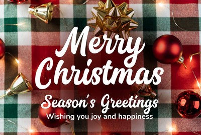 Merry Christmas Season's Greetings Card