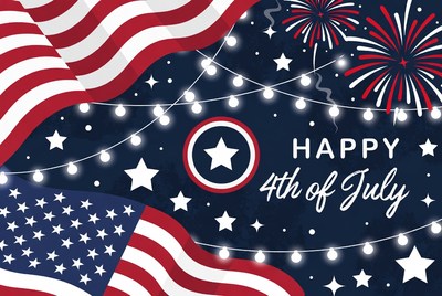 Happy 4th of July Illustration